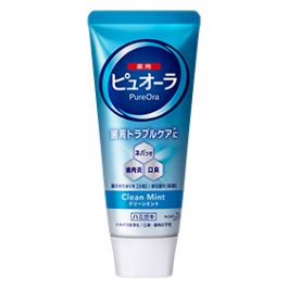 【Kao】 PureOra Toothpaste Clean Mint 115g