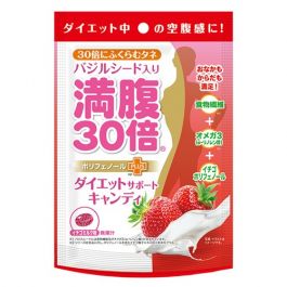 GRAPHICO Full support 30 times diet support candy strawberry milk 42g