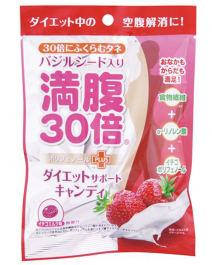 滿腹30倍纖維糖 草莓牛奶口味 42g