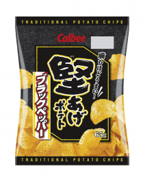Calbee 加樂比 堅脆洋芋片 黑胡椒口味 65g