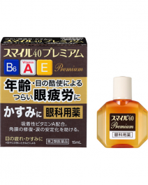【LION】 SMILE 40Premium 眼藥水 15ml