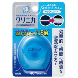 【LION】 CLINICA Sponge Floss 1pc