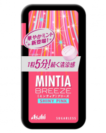 Asahi MINTIA BREEZE大顆粒裝口含錠 粉 30粒