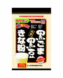 【山本漢方】 黑芝麻黑豆黃豆粉 200g×2袋
