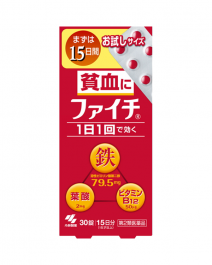小林製藥 貧血改善補鐵錠 30錠