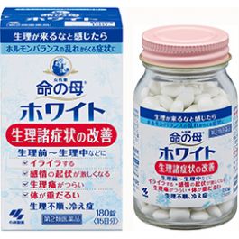 Kobayashi Inochi no Haha White 180 tablets