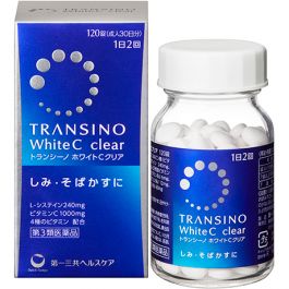 Daiichi Sankyo Transino White C Clear 120 tablets
