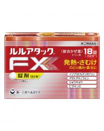 第一三共 lulu AttackFXa 綜合感冒藥 錠劑 24錠