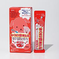 Ryukakusan Swallowing Aid Jelly (Magic Jelly) for Children Stick Type Strawberry Flavor 25g x 6pcs