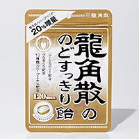 【Ryukakusan】 Ryukakusan Throat Refreshing Candy 120max Bag Type