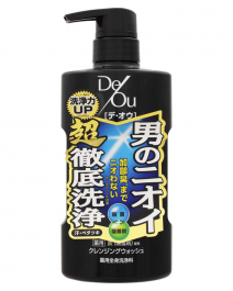 【Rohto Pharmaceutical】 De/ou 男士藥用潔淨除臭沐浴露 全身用 520ml