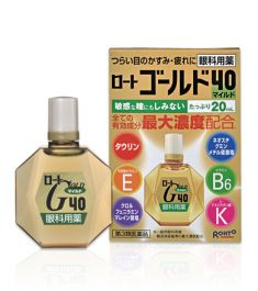 【Rohto Pharmaceutical】 Rohto Gold 40 Mild 20mL