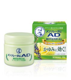 【Rohto Pharmaceutical】 Mentholatum AD Botanical 90g