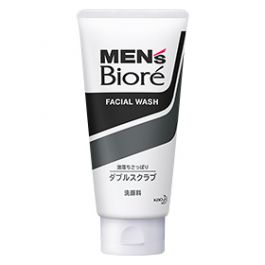 Biore Kao Men's Double Scrub Face Wash 130g