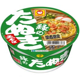 【TOYO SUISAN】 Midori no Tanuki Ten-soba Kansai