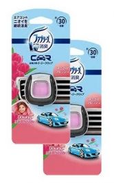 【P&G】 Febreze CAR Easy Crip Downy April Fresh 2P Clip-on freshener 2ml×2