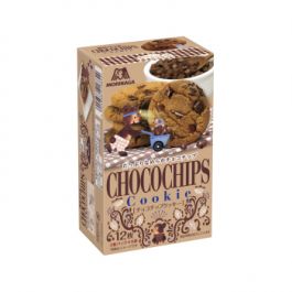 【Morinaga】 Chocochips sweet biscuit/cookie Chocolate chip 12pcs