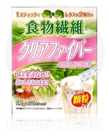 【lib laboratories】食物纖維 CLEAR FIBER 5.2g×30片