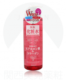 【熊野油脂】 玻尿酸膠原蛋白保濕 化妝水 500ml