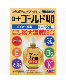 【Rohto Pharmaceutical】 Rohto gold 40 20ml