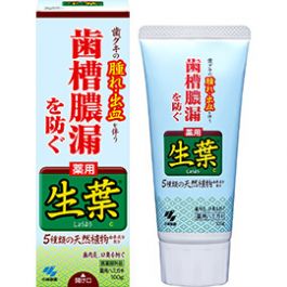 【Kobayashi】 Fresh leaves toothpaste 100 g.