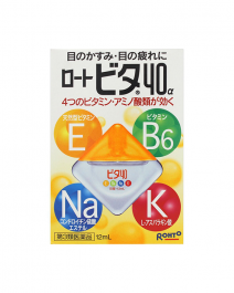 【Rohto Pharmaceutical】 Vita 40α 眼藥水 12ml