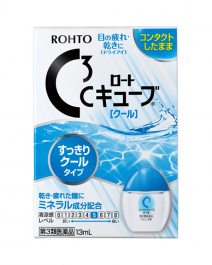 【Rohto Pharmaceutical】 樂敦 C Cube 清涼型 眼藥水 13ml