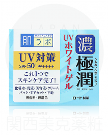 【Rohto Pharmaceutical】 肌研 極潤 抗UV 多效高保濕凝露 90g