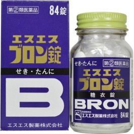 【SS Pharmaceutical】 BRON Cough and Phlegm tablets 84 tablets