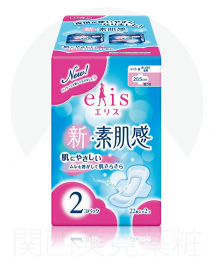 【大王製紙】 Elis 新素肌感 蝶翼 衛生棉(普通~量多日用) 22片x2片