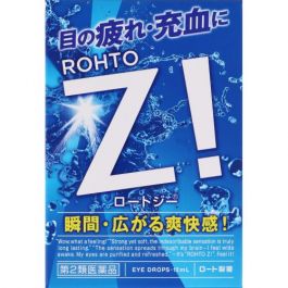 【Rohto Pharmaceutical】 勁Z!爽快 眼藥水b 12ml