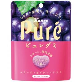 【Kanro】 Pure gummy Grapefruit 56g