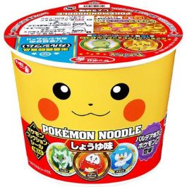 【Sanyo Foods】 Sapporo Ichiban Meiji pokemon noodle soy sauce flavor 38g