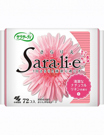 小林製藥 Sarasaty Saralie衛生 護墊 天然亞麻香 72片