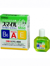 【LION】 SMILE 40EX mild eye drops 15ml