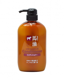 【熊野油脂】 馬油保濕 潤髮乳 600ml