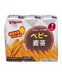 【Pigeon】 Baby barley tea paper pack 125ml x 3 packs