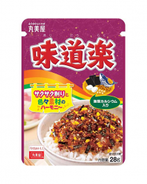 【丸美屋】 拌飯香鬆 味道樂(海苔、芝麻、蛋) 28g