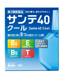 【Santen Pharmaceutical】 Sante 40 Cool 12ml