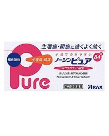 【Arax】 Norshin Pure Physiological Pain Reliever 84 tablets