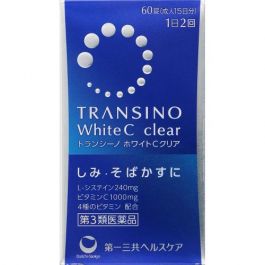 【Daiichi Sankyo Healthcare】 Transino White C Clear 60 tablets