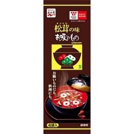 【Nagatanien】 Matsutake mushroom soup bag 4P
