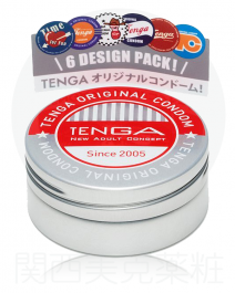 Tanga 美式風格罐裝保險套 6個