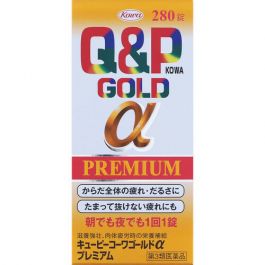 【KOWA】 QP Kowa Gold α Premium 280 tablets