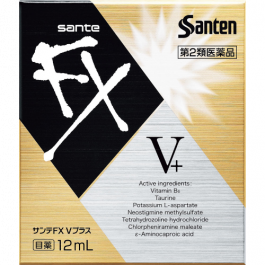 【參天製藥】 Sante FX V Plus 12ml