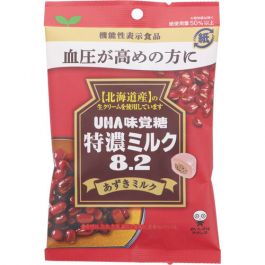 【UHA味覺糖】 功能食品德野牛奶 8.2 (Azuki Milk) 93g