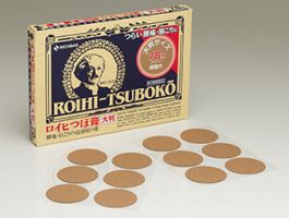 【Nichiban】 Warm Plaster Roihi Tsubo Plaster Large 78 pcs