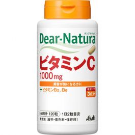 【Asahi Group Foods】 Dear Natura Vitamin C 120 tablets