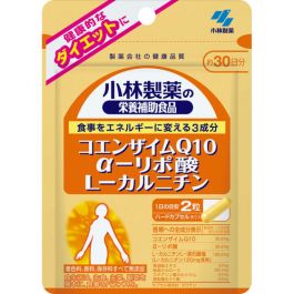 【小林製藥】 輔酶Q10 α-硫辛酸左旋肉鹼 60錠
