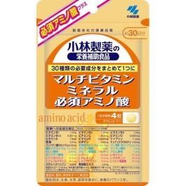 【Kobayashi】 Multivitamin Mineral Essential Amino Acids 120 tablets